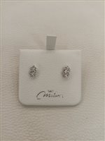 Orecchini Miluna Donna in Oro bianco Diamante ERD3304